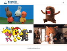 Tablet Screenshot of bigtent.tv