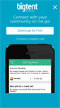 Mobile Screenshot of m.bigtent.com